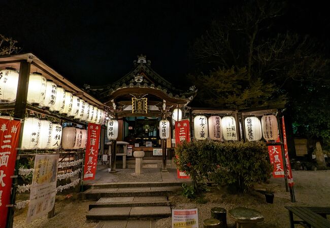 今まで何度も高台寺やねねの道を歩いていますが、今回、三面大黒天の存在を初めて知りました