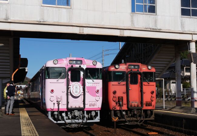 旧建部町の中心駅