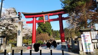 盛岡の総鎮守である大きな神社