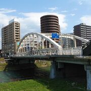 盛岡駅と中心地をつなぐ橋