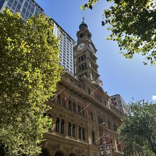 シンボルの時計台