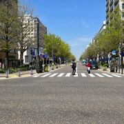 日本初の西洋式街路！