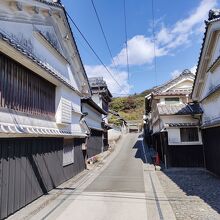 素晴らしい景観の路地