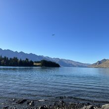 岬の先端からの風景