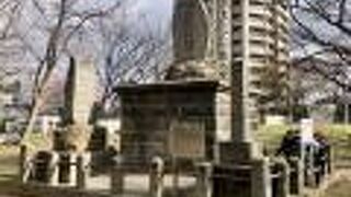 山鼻公園の中心に...