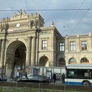 スイス最大の鉄道駅