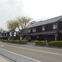 夢京橋キャッスルロードの和モダンな街並み