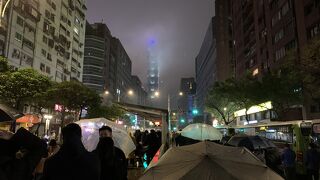 101花火鑑賞の穴場ながら