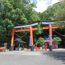 諏訪神社並立鳥居