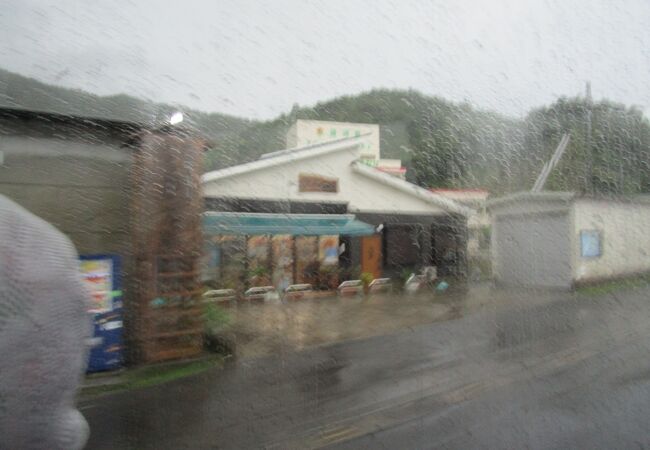 大嵐のなか、加計呂麻島を駆け足観光しました。