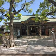 清々しい感じの神社です。