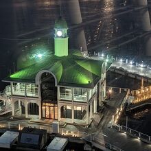 パシフィコ横浜の5階辺りからです