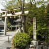 京阪石山坂本線唐橋前駅のすぐ近くにある御霊神社です。