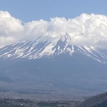 雄大な富士山です