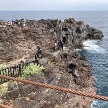 吊り橋からの景色です