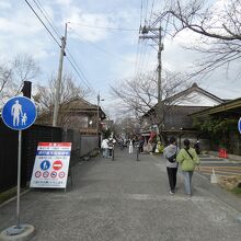 阿蘇神社の門前町商店街