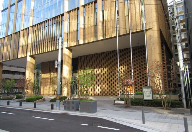 道修町にある製薬会社の展示館の一つ