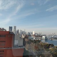 みなとみらい方面が見える