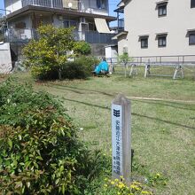 近江大津宮錦織遺跡跡はこのような感じのところです。