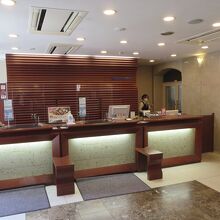 ホテル新大阪のフロント