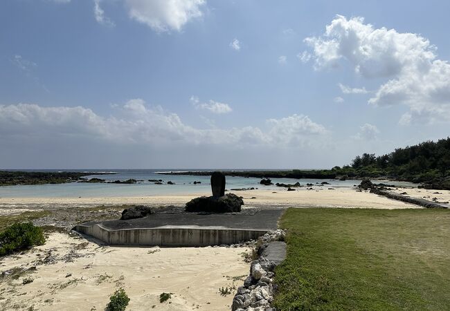 壇ノ浦の戦いで敗れた平家の残党が上陸したとされる海岸