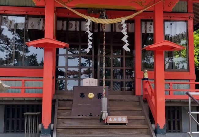 桜島の由緒ある神社