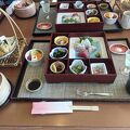 瀬戸内海を眺めながら昼食