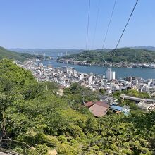 お寺からの景色