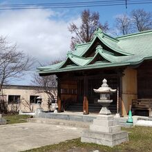 水天宮の建物は立派です