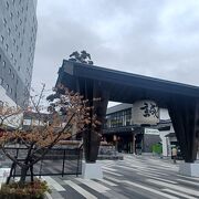 函館駅近くの商業施設
