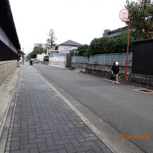 白壁地区の町並み