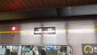 東山線の栄から名古屋までの場合、一番前だけでなく、前から２両目も避けたほうがよさそうです