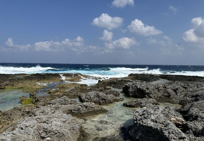 喜界島の最北端