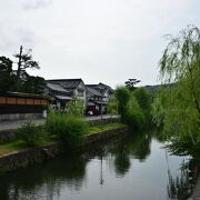 伝統的な建物や景色を楽しめる景観