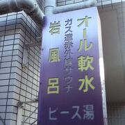 西大井駅南西の銭湯