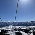 景色が綺麗に見えるスキー場