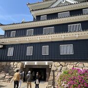 岡山の黒い城