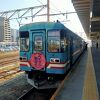 淡墨桜を見るために乗車。桜の時期は特別ダイヤで走ってます