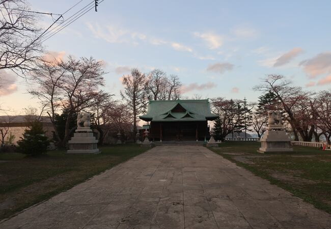 境内からの景色が良い