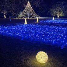 三原市芸術文化センター冬の祭りウィンターイルミネーション。