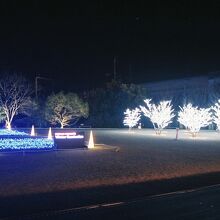 三原市芸術文化センター冬の祭りウィンターイルミネーション。