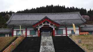 韓国風に統一された道の駅 （道の駅 とざわ） 