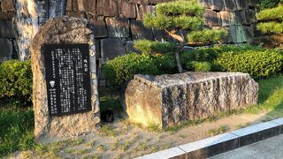 大阪城には使われず！