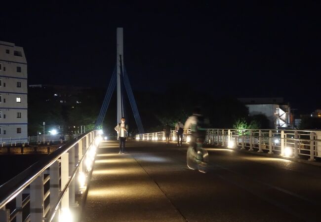 世界初の特徴的な構造の橋