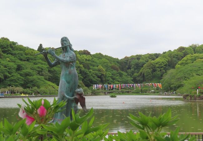 四季折々の花が楽しめる公園