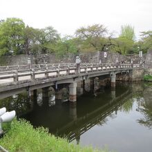 彦根城の南側の堀に架かる京橋です。