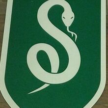 イベント中でスリザリンのステッカーいただきました