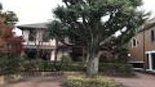 洋風の手法を取り込んだ木造2階建ての和風建築