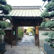 品川区南品川１丁目の日蓮宗寺院