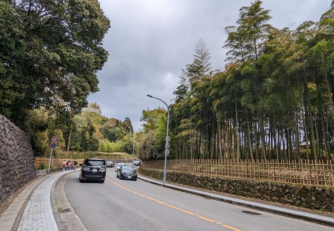 きぬかけの路というネーミングから里山の小路かなと想像していましたが全くの一般道のことです。